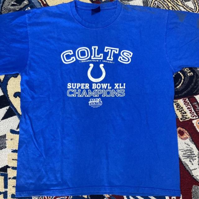 Quail Hollow, Shirts, Indianapolis Colts Blue Super Bowl Champs T Shirt