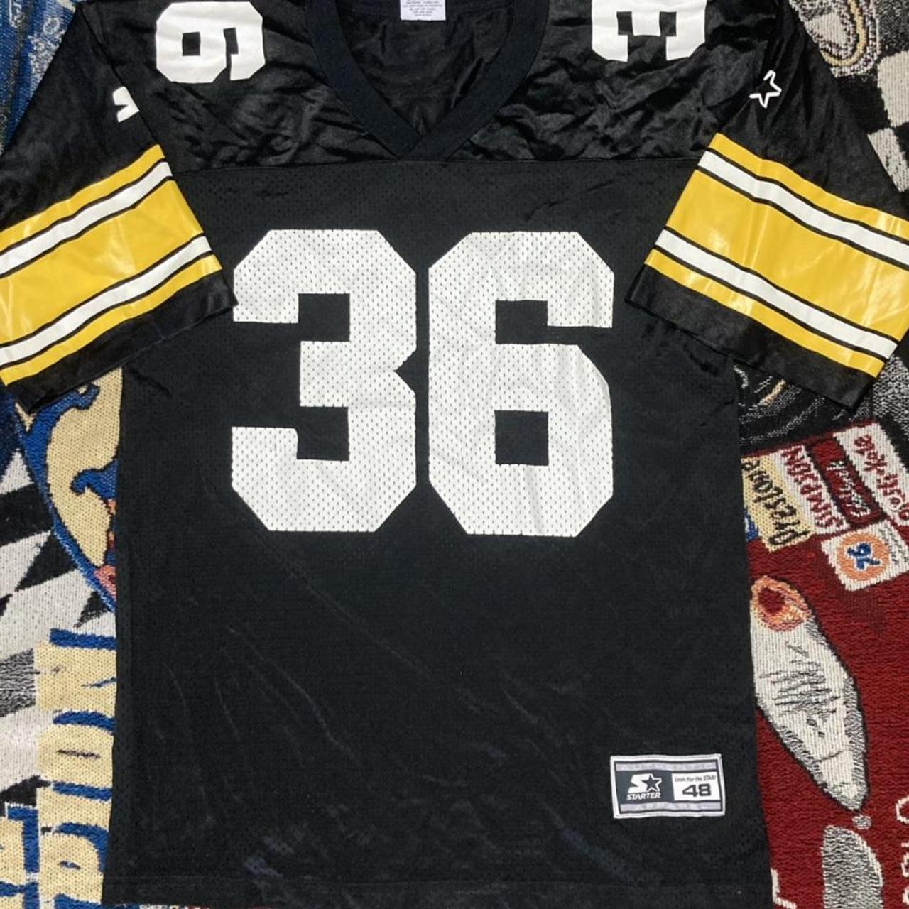 Vintage steelers Starter Jerome Bettis Womens Sz XL White