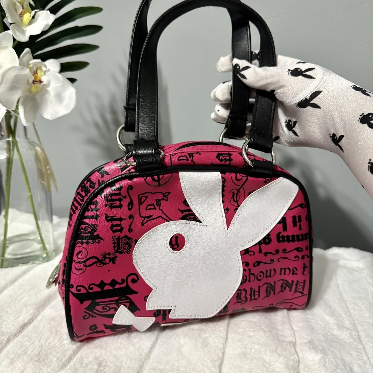 Vtg Y2K Playboy Bunny Bag Purse White Rare EUC Read | eBay