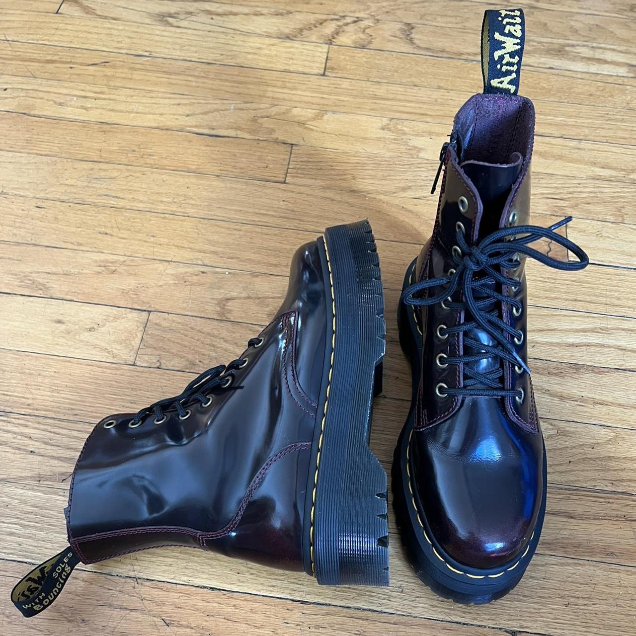 Dr. Martens Arcadia Jadon in cherry red I bought... - Depop