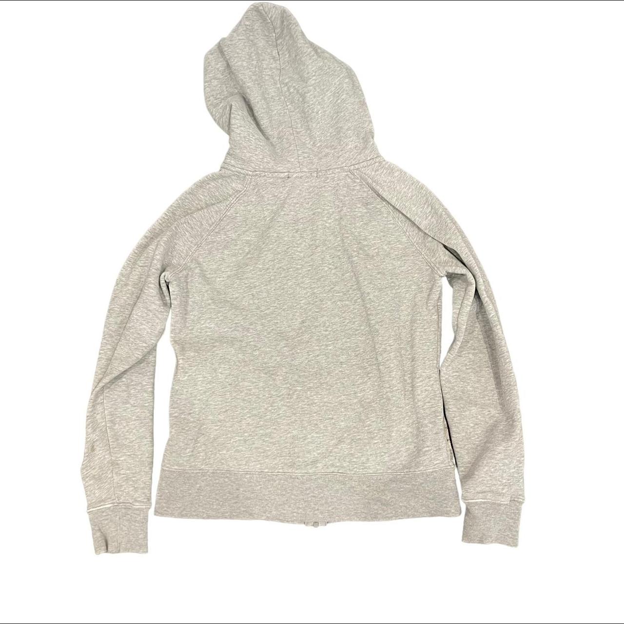 the grey and pink gap zip up hoodie!! size - small - Depop