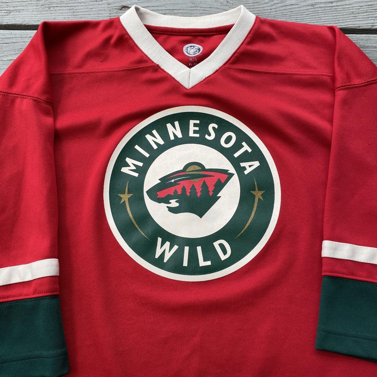 Minnesota Wild NHL hockey jersey style hoodie - Depop