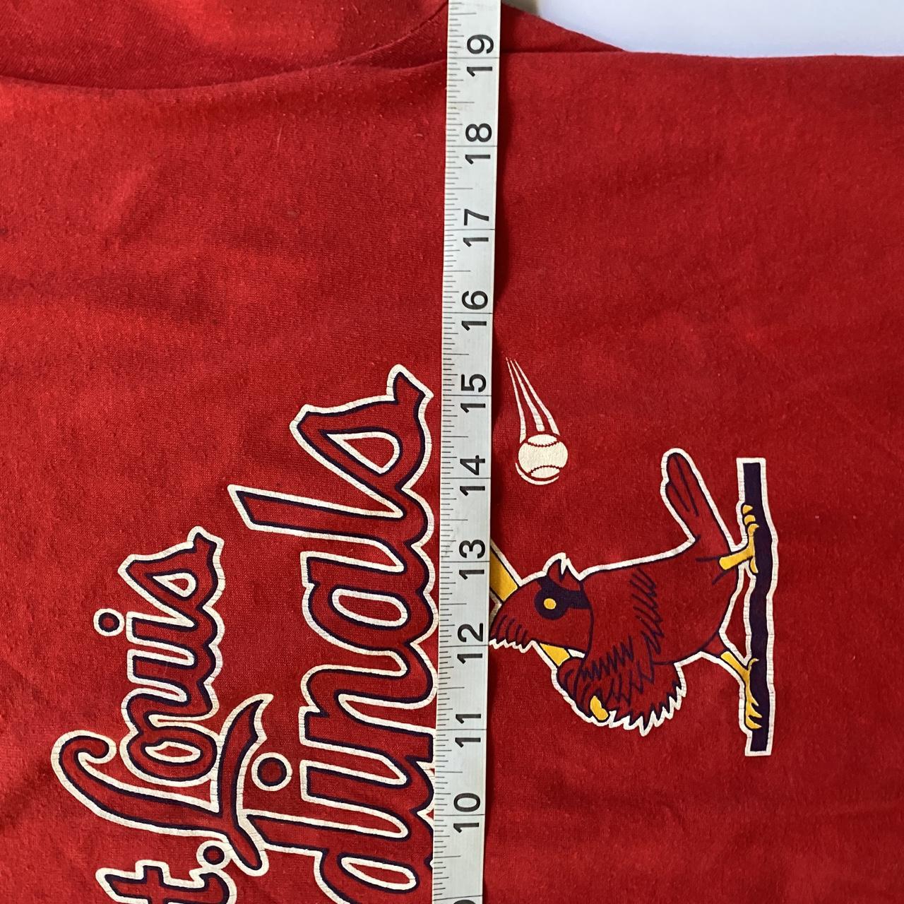 Vintage 80's STL Cardinals Polo Shirt Size men's - Depop