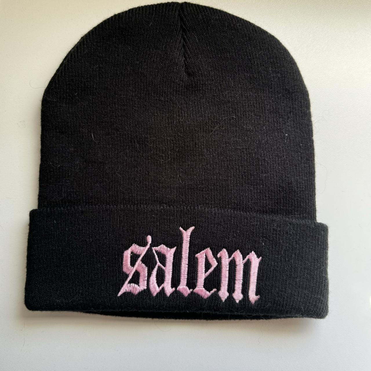 SALEM band merch black beanie From the 2020... - Depop