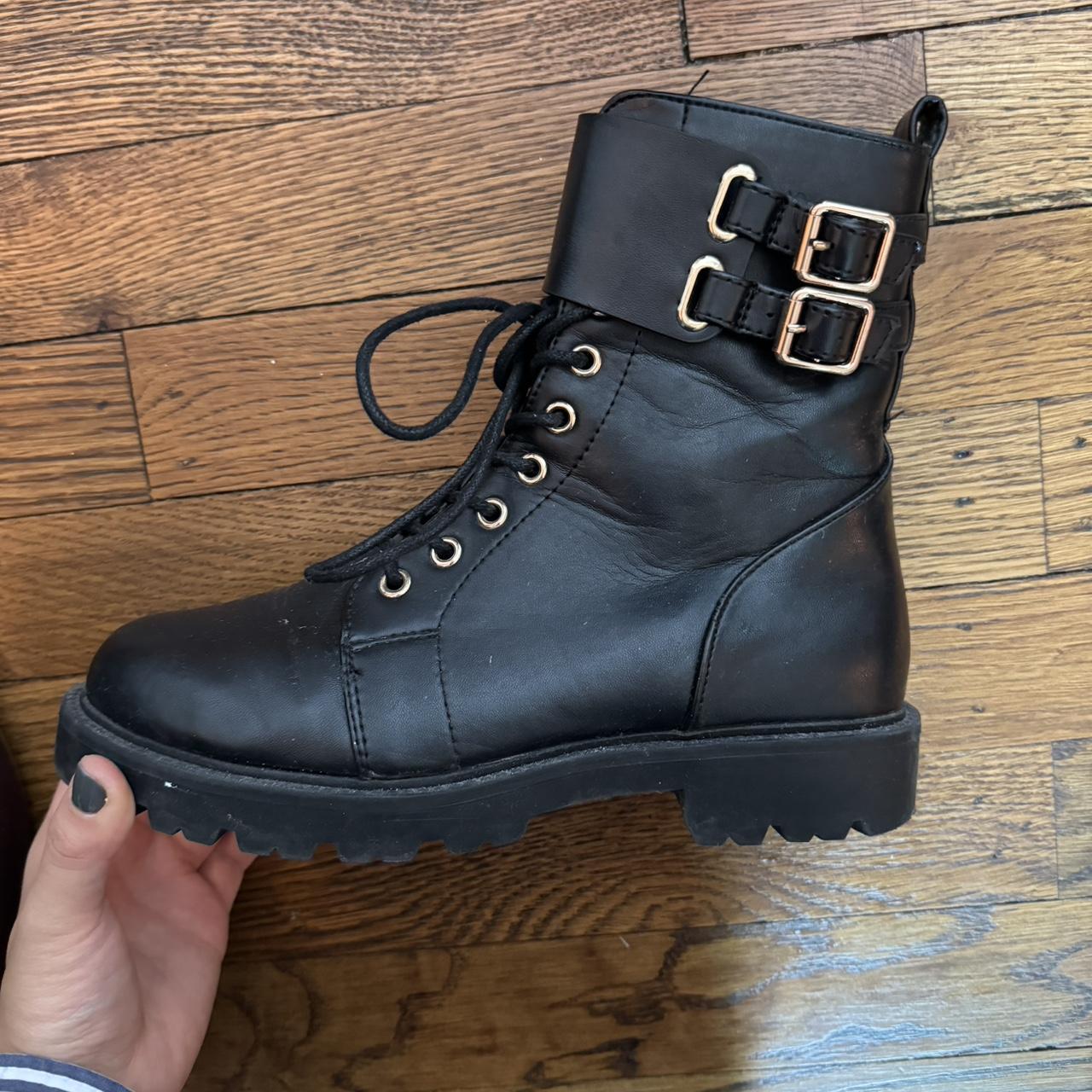 asos combat boots
