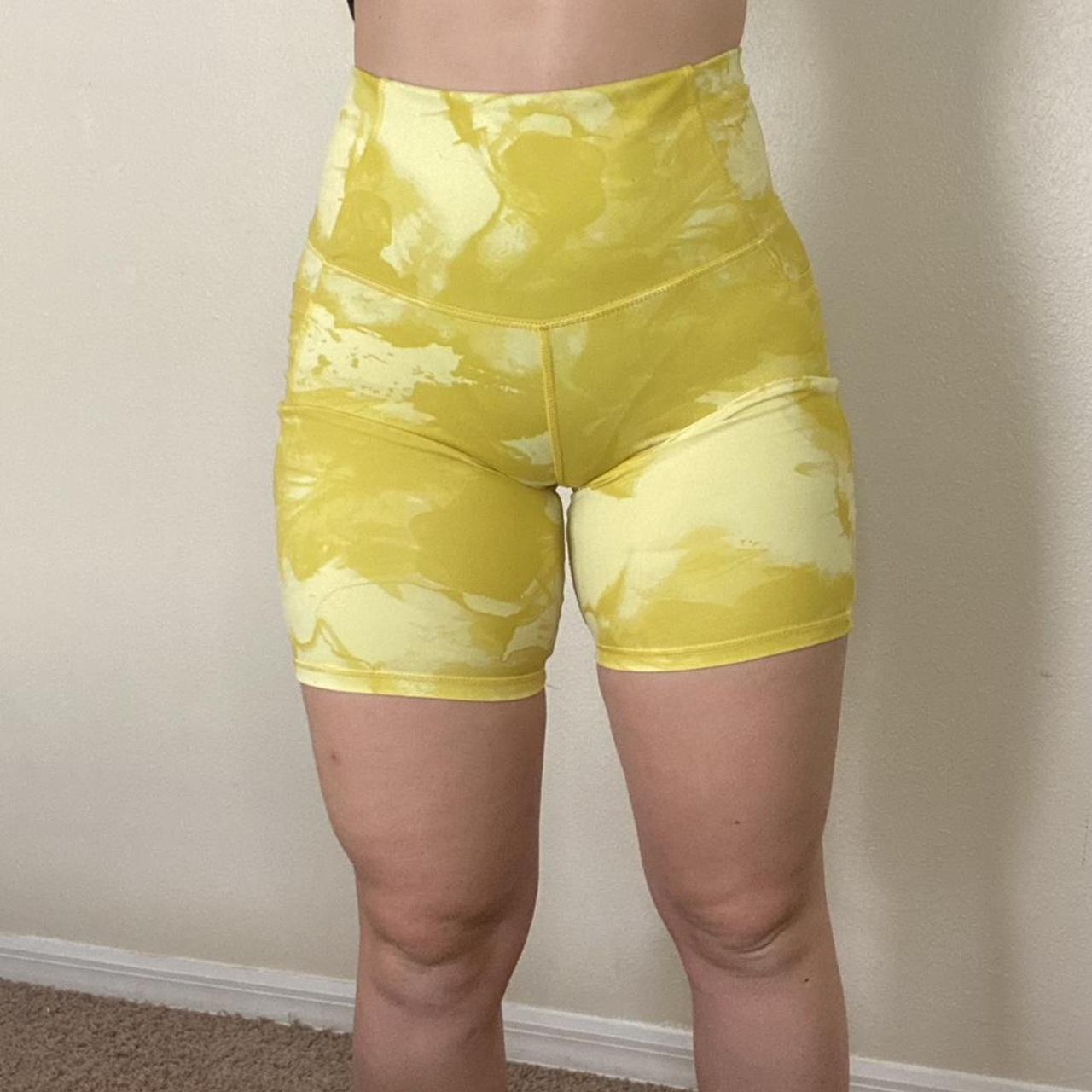 Target Women's Yellow Shorts Depop