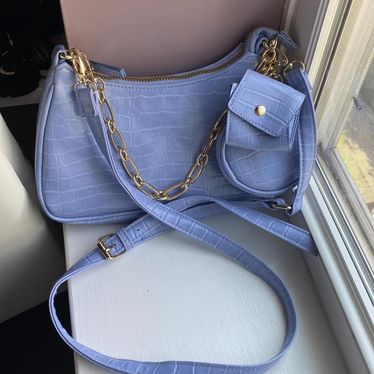 Stylish Light Blue Purse - Crossbody Bag - Vegan Leather Purse - Lulus