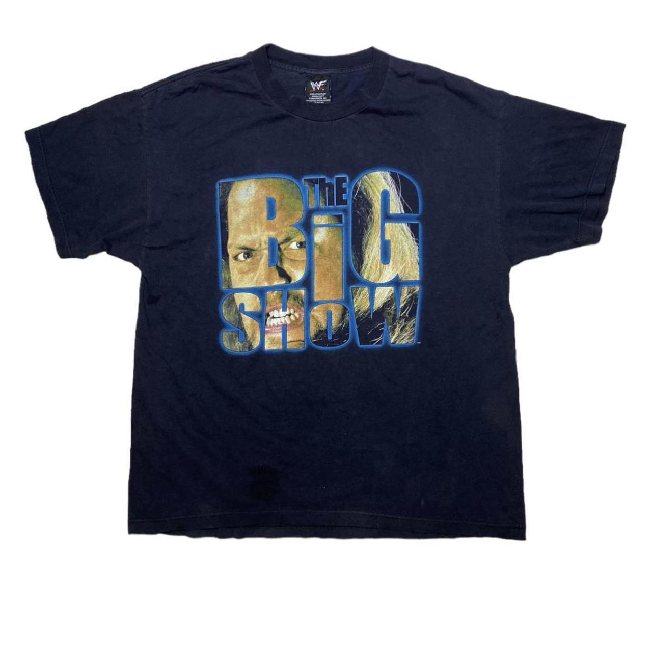 Vintage deals WWF Big show shirt.