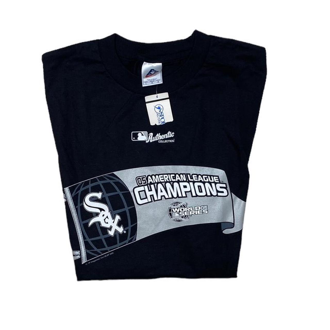 Chicago White Sox T Shirt 2005 AL Central Champions - Depop