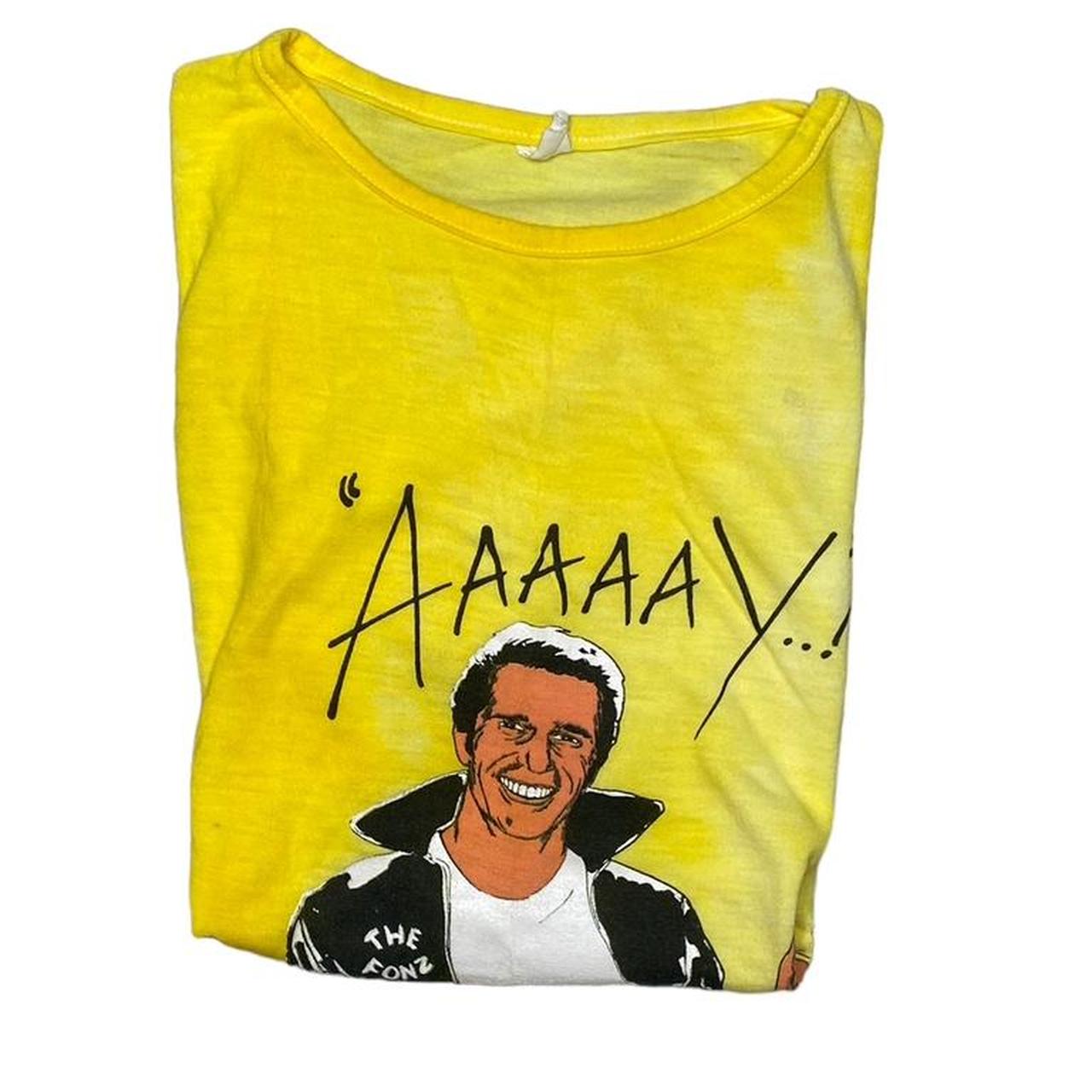 Vintage 1976 Fonzie Happy Days T-Shirt #vintage | Depop
