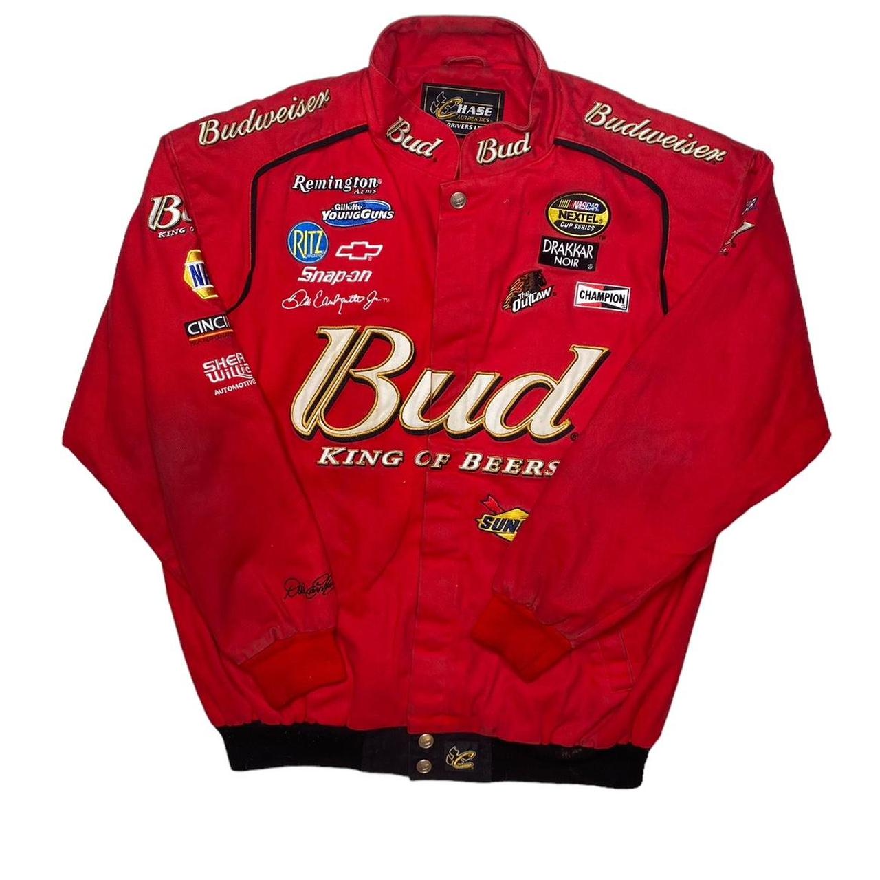 Vintage 1990s Nascar Racing Budweiser Dale Earnhardt... - Depop