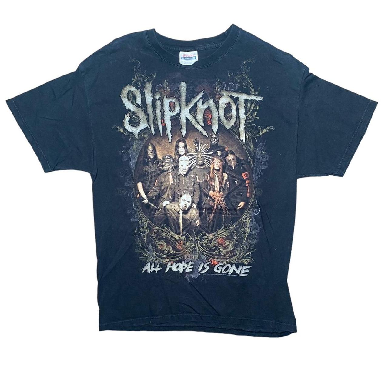 2000s Slipknot ‘All Hope Is Gone’ Band Promo T-Shirt...