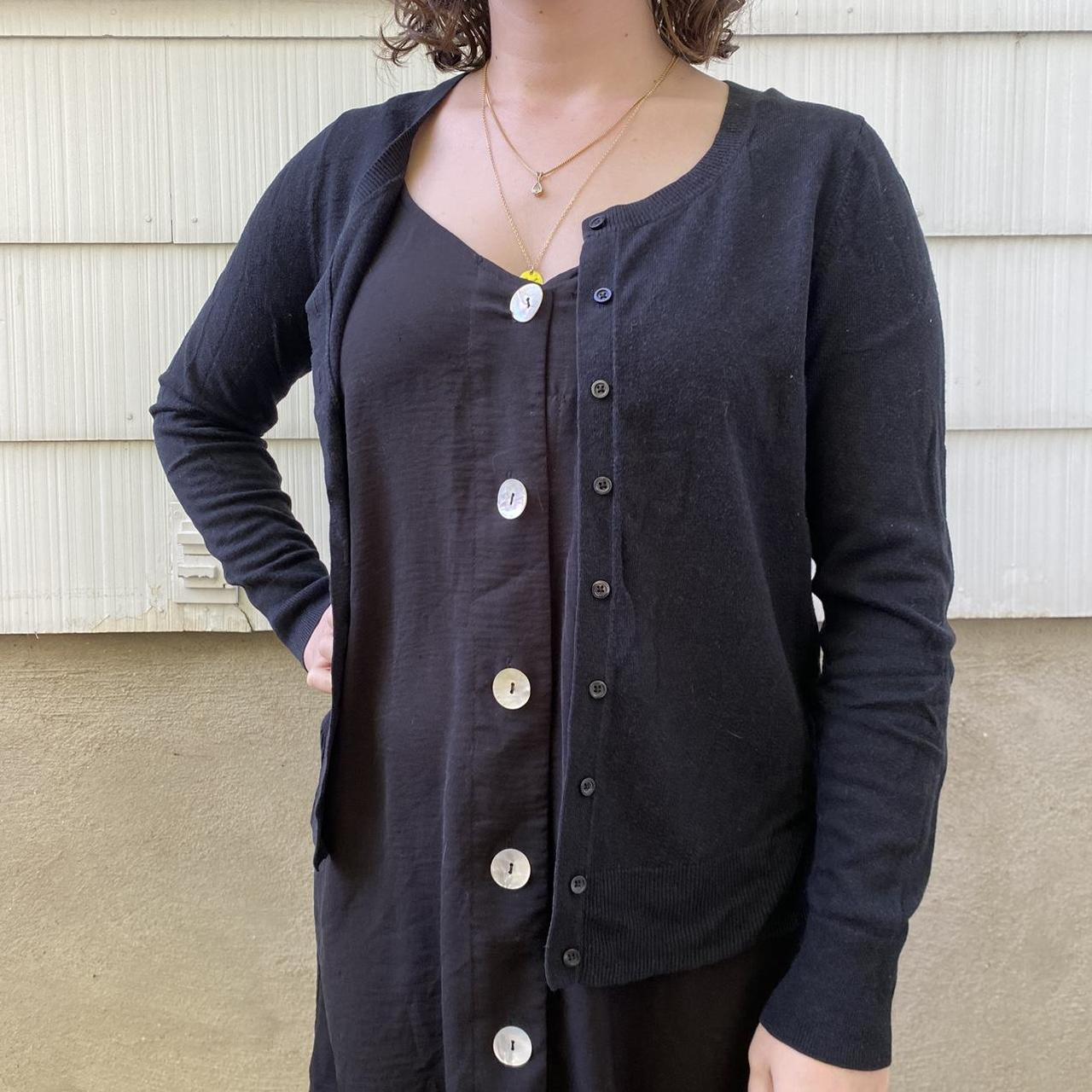 Long black clearance cardigan old navy