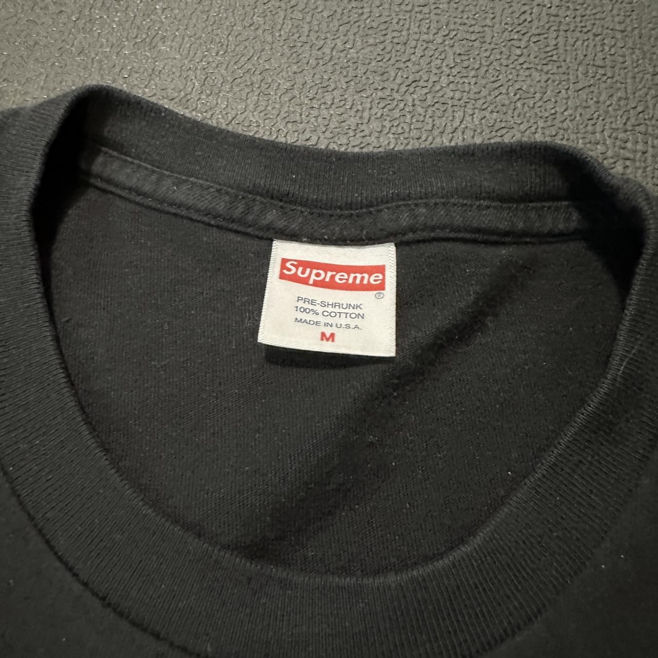 Supreme Men's Black T-shirt | Depop