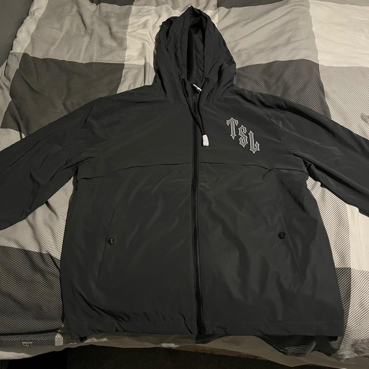 Trapstar Shooters Windbreaker Black/Reflective - Depop