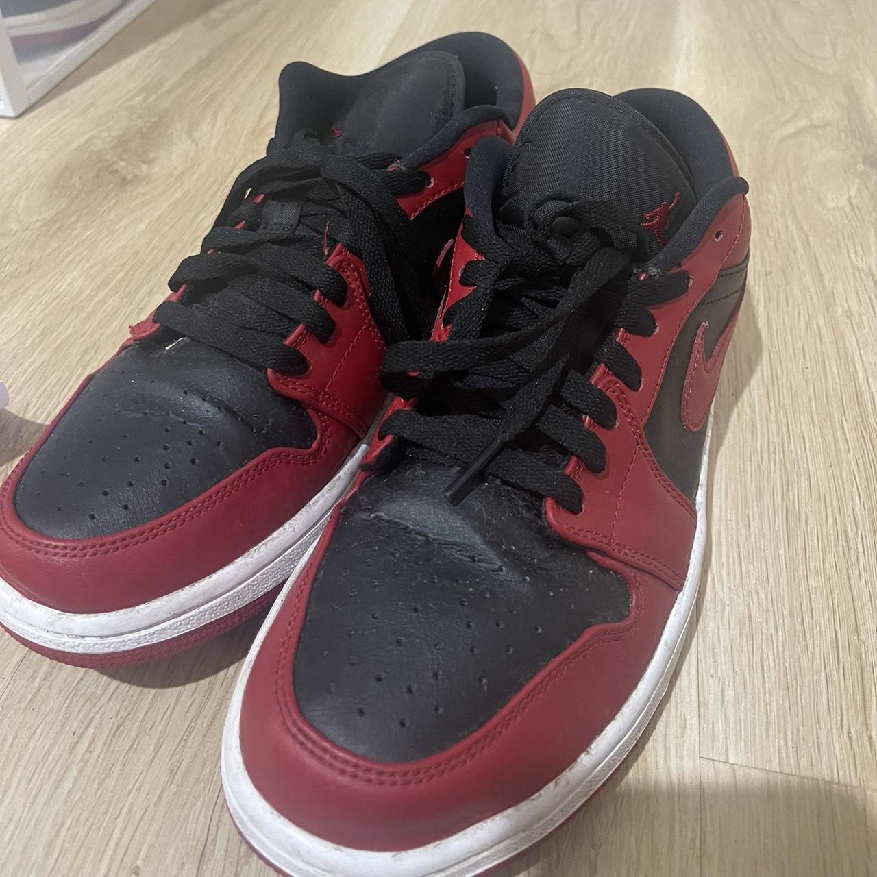 nike air jordan 1 low team red