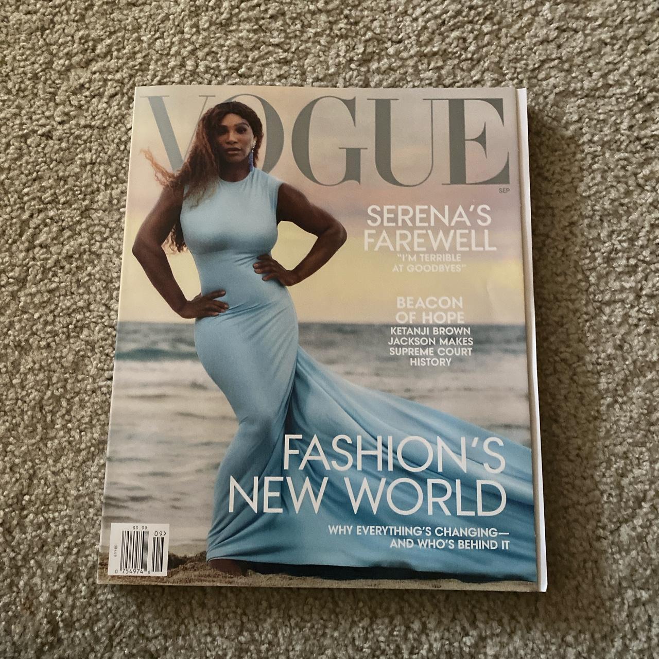 Vogue Magazine September 2022 Serena’s... - Depop