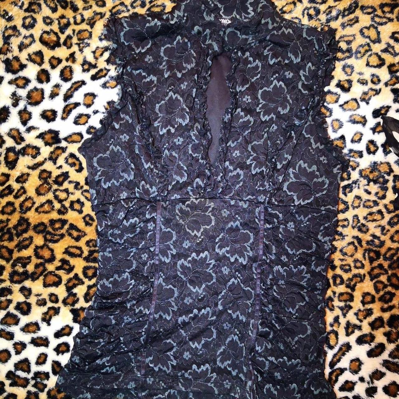 Gothic black corset top Brand: XoXo Size: large... - Depop
