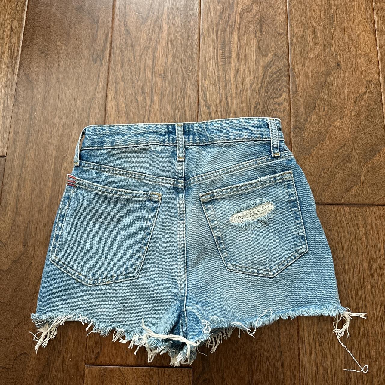 BDG summer cut off jean shorts 💙 worn once or twice,... - Depop