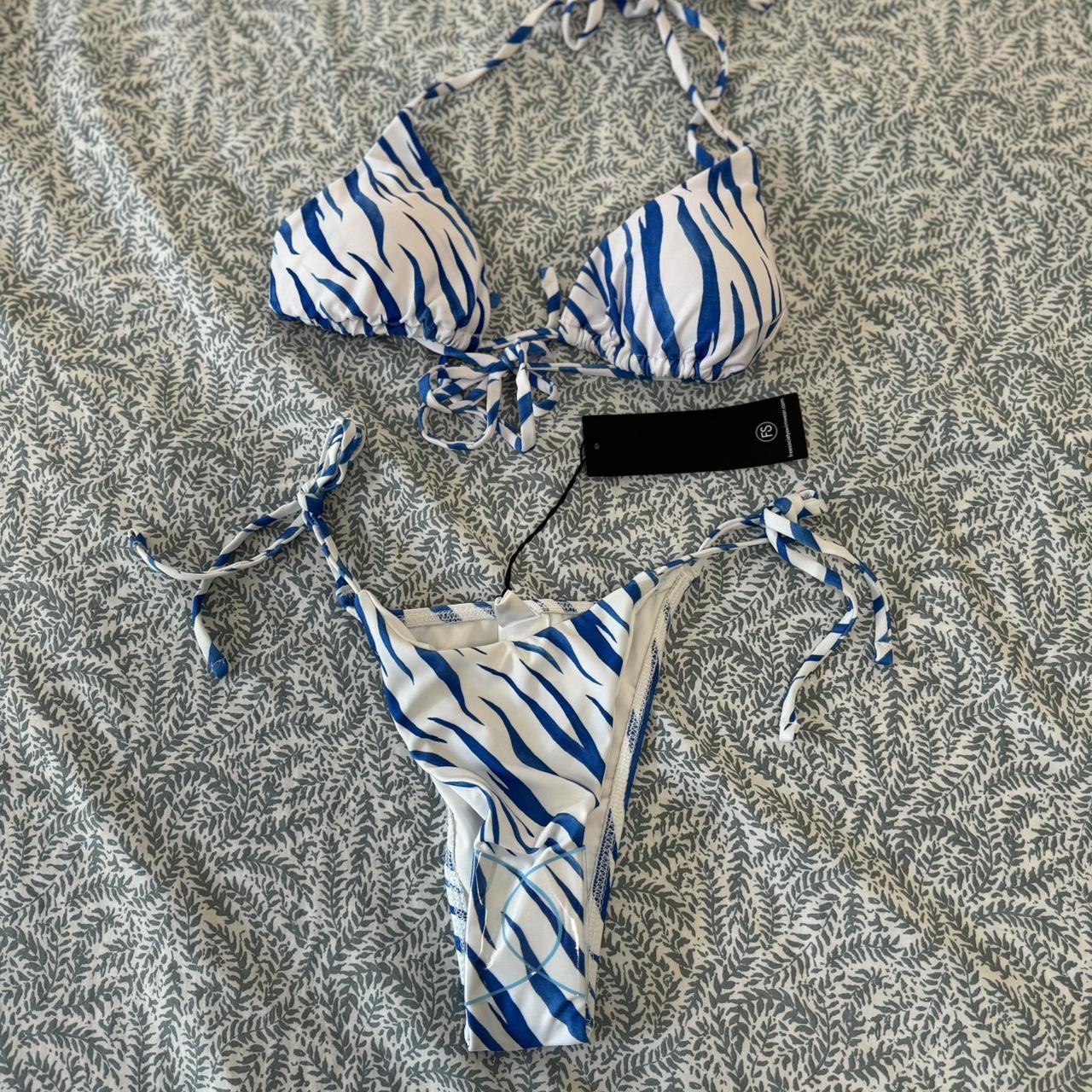 NWT Free Society Bikini from boutique (PUT TRIANGL... - Depop