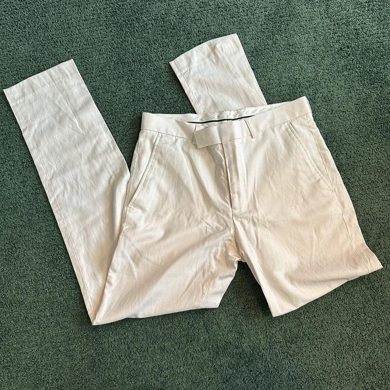 Rudie White Linen Pants Crushed since I haven’t... - Depop