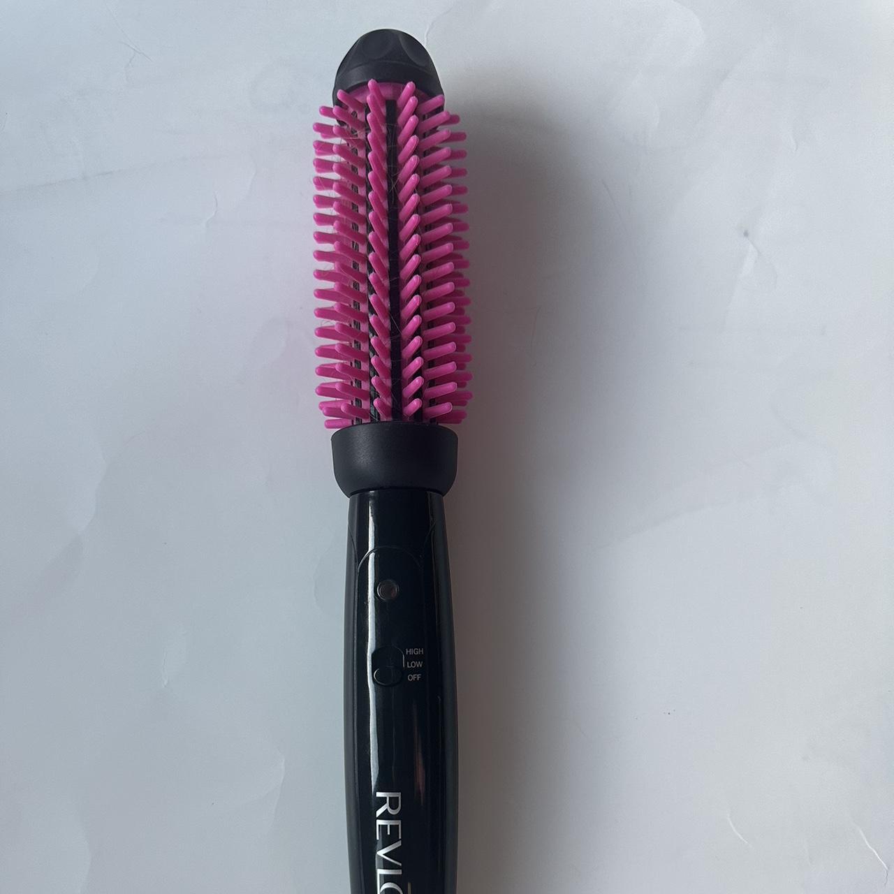 Revlon Pro Collection Heated Silicone Bristle Curl... - Depop