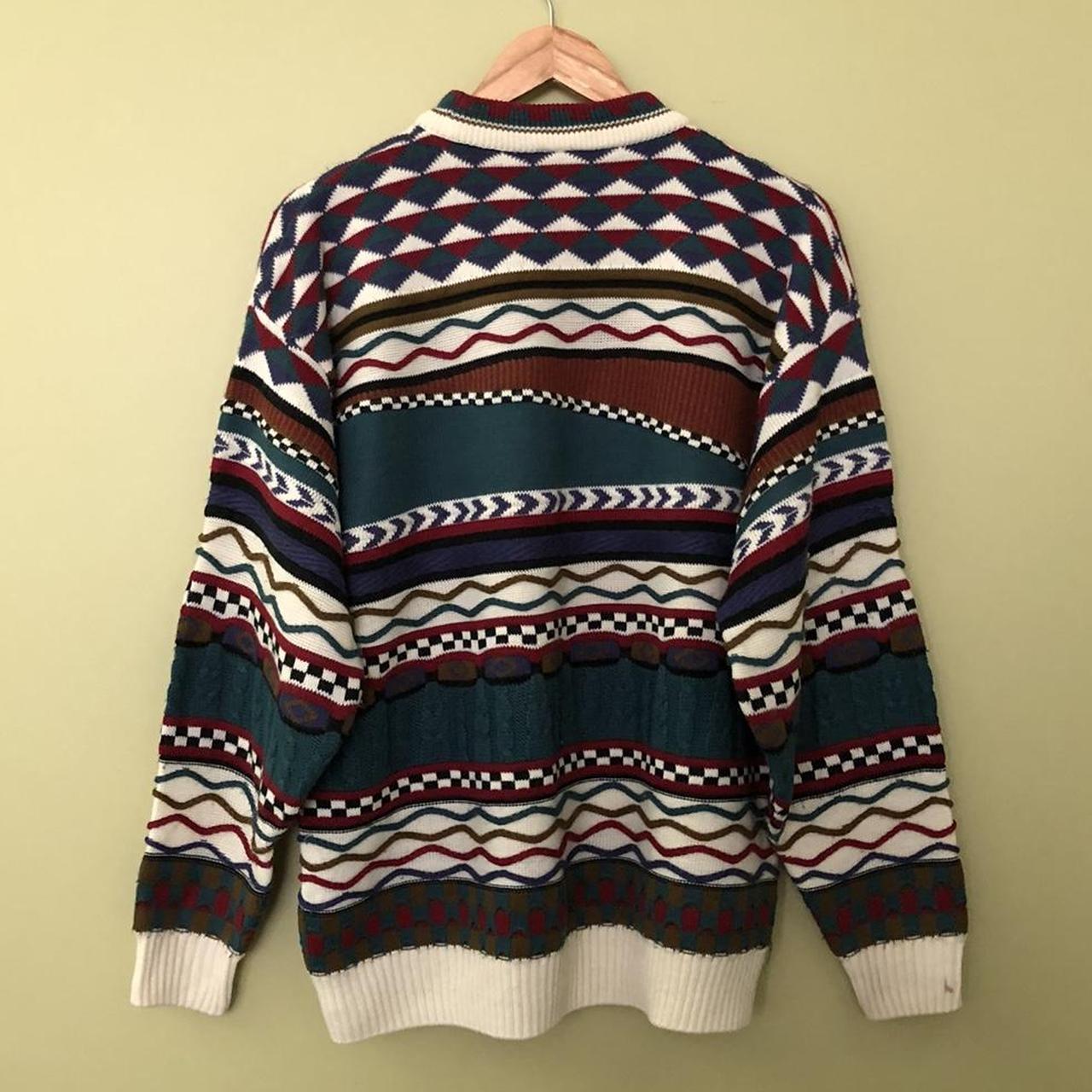 Vintage The Sweater Shop Coogi Style Jumper Vintage... - Depop