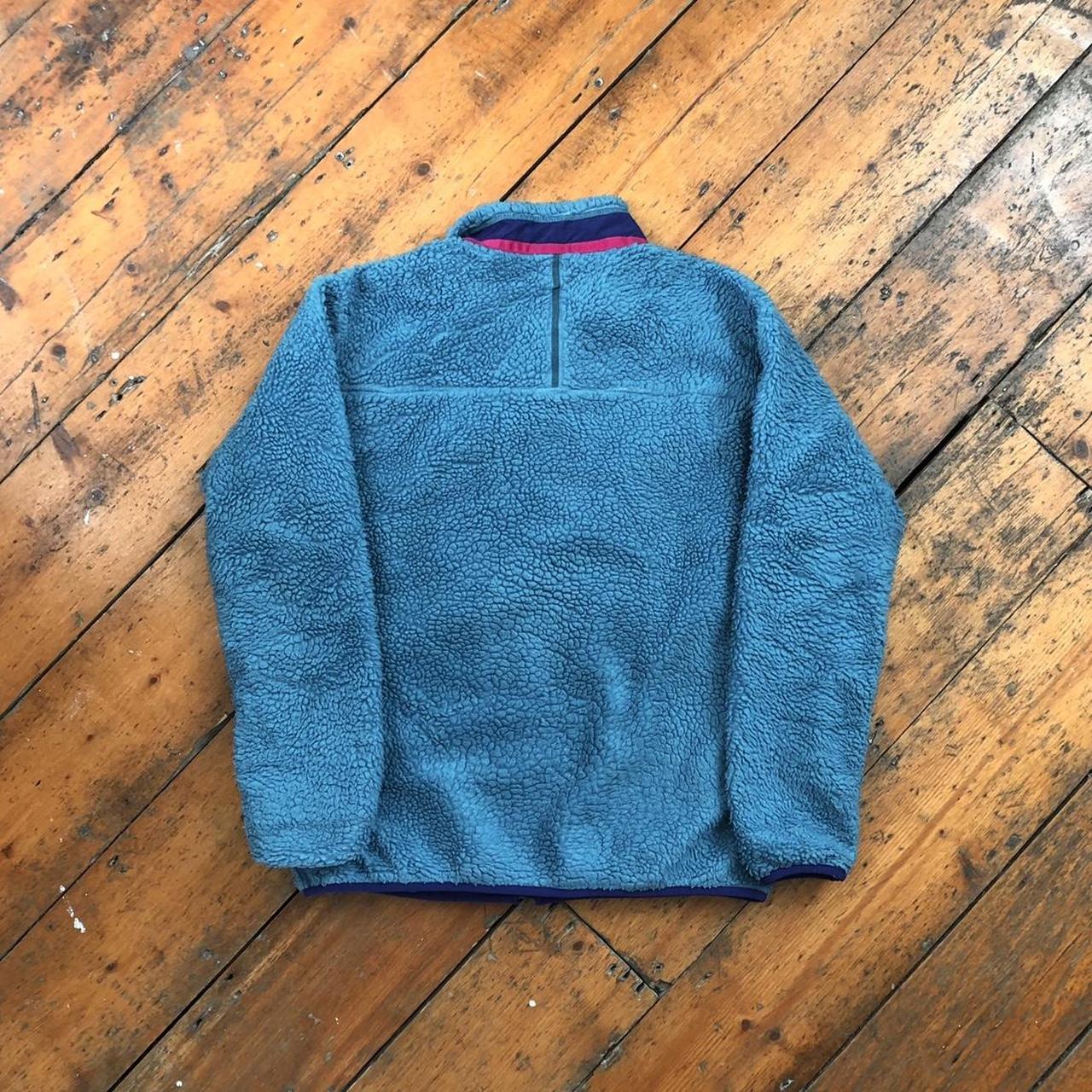 Vintage Patagonia Retro X Fleece Blue Vintage 00s... - Depop