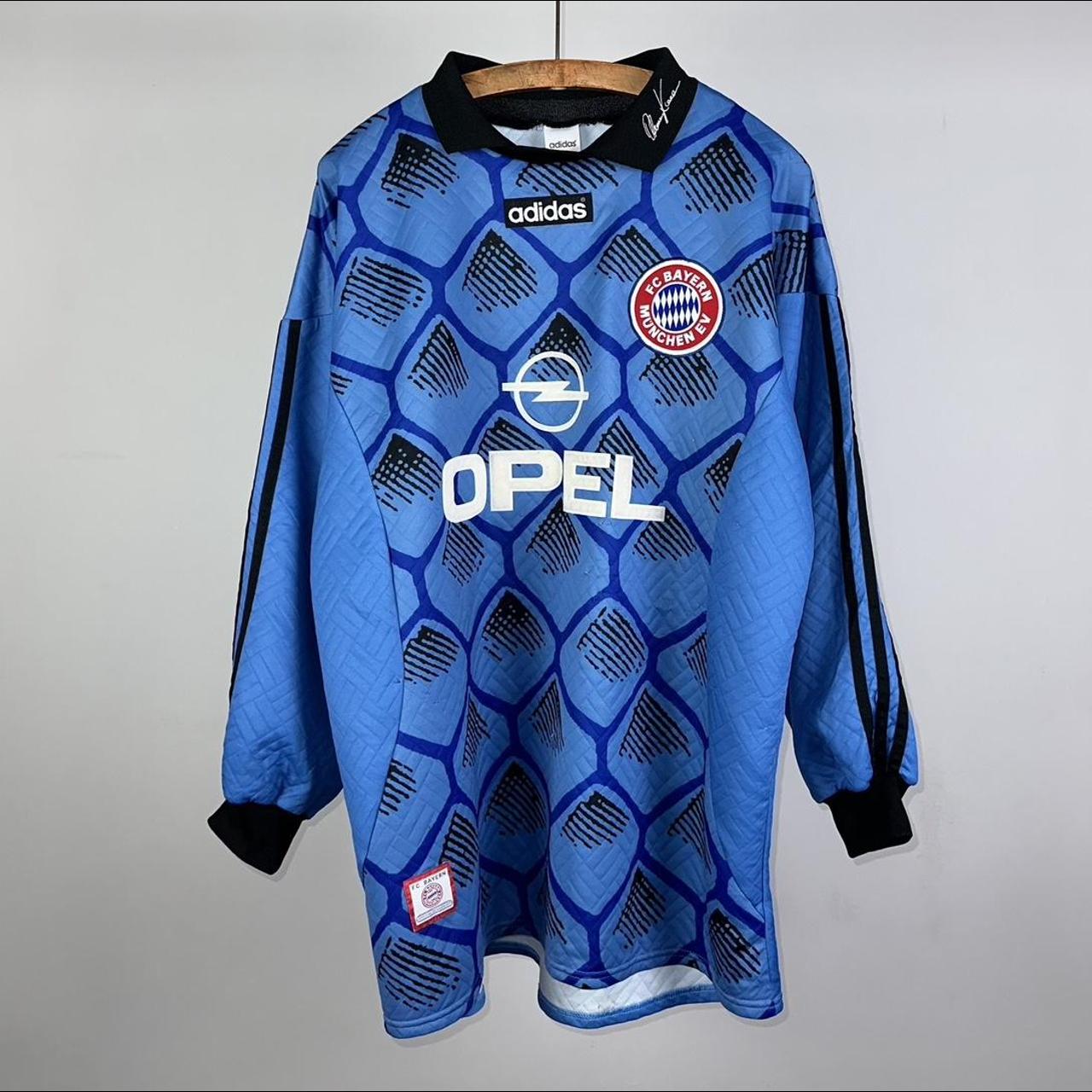 Vintage 90s 1996-98 Adidas Bayern Munich Goalkeeper...