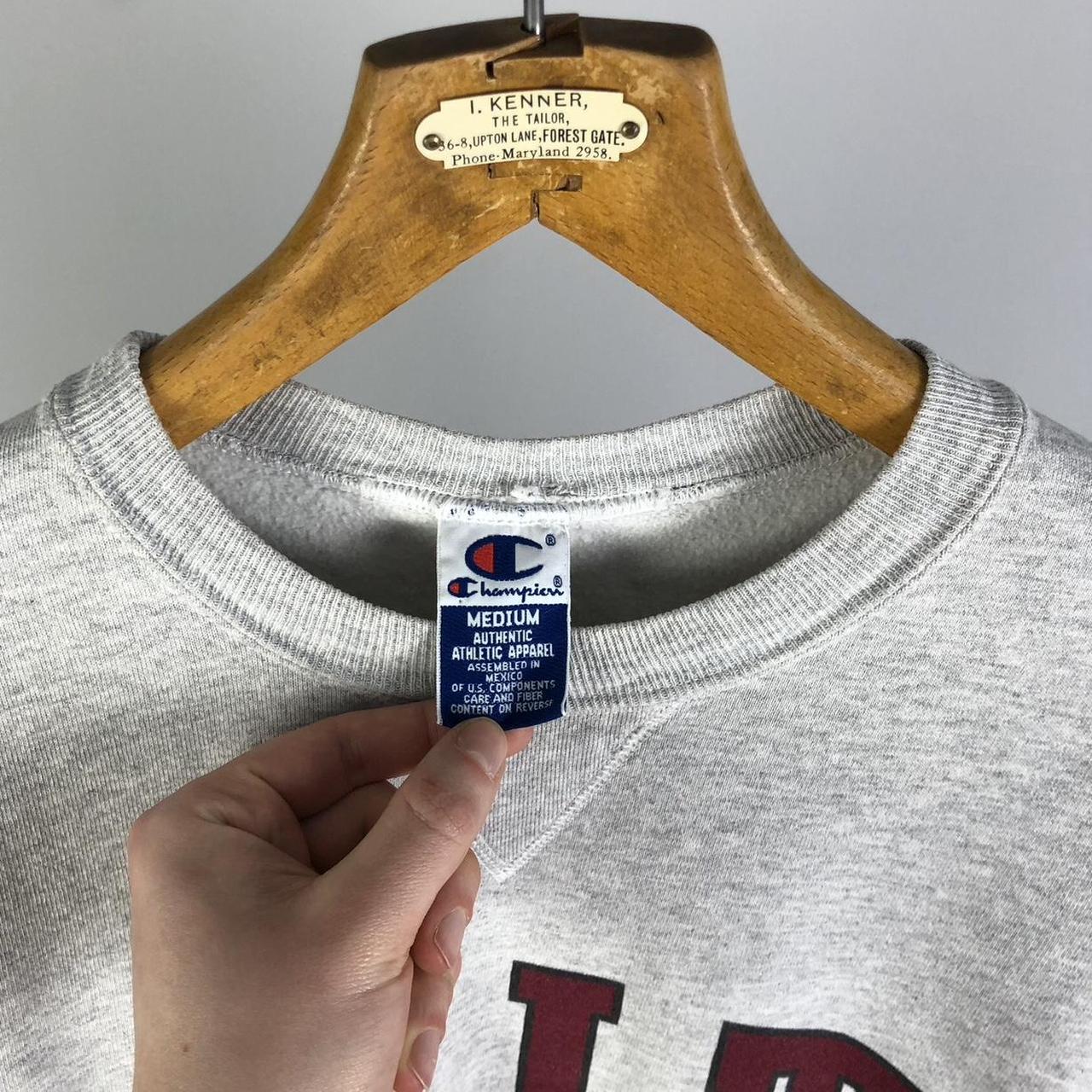 90's Champion“Number”ペンキ“grange”襤褸 sweat 90's Champion“Number”ペンキ“grange”襤褸 sweat Vintage 90's