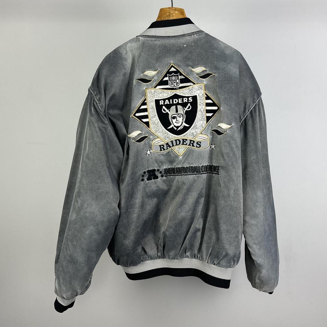 90s hot sale raiders jacket