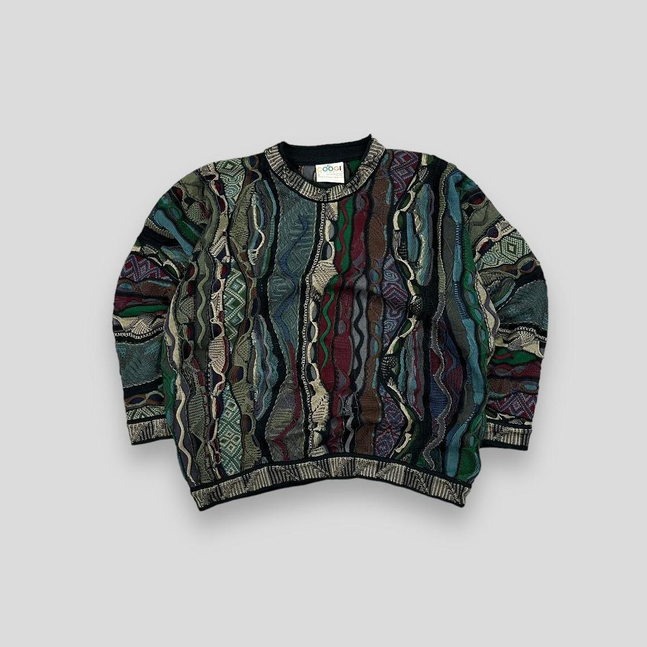 トップス 90s Coogi 3D knit 90s Coogi Style 3D Knit Sweater - Large – Flying Apple Vintage