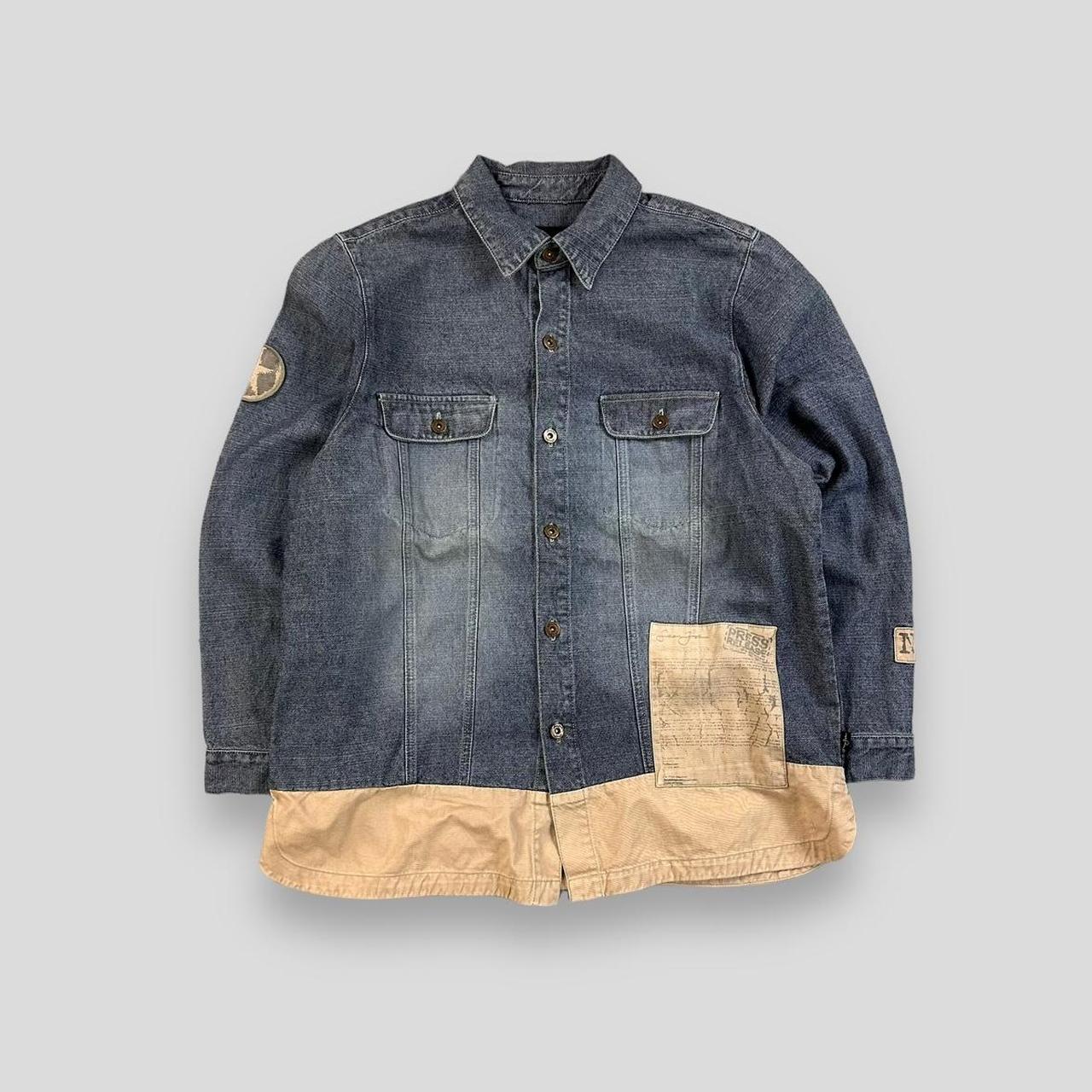 Vintage 90s Sean John Denim Hip Hop Jacket Blue