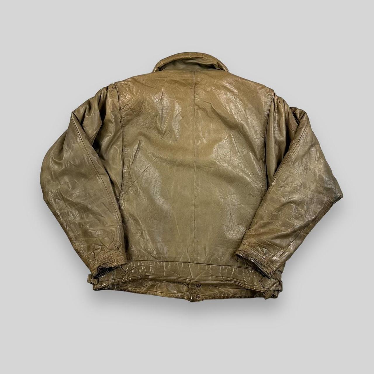 桑*邦様 vtg Burberry type a-2 leather bombe Burberry Leather Bomber Jacket. Women. M US 10 | eBay