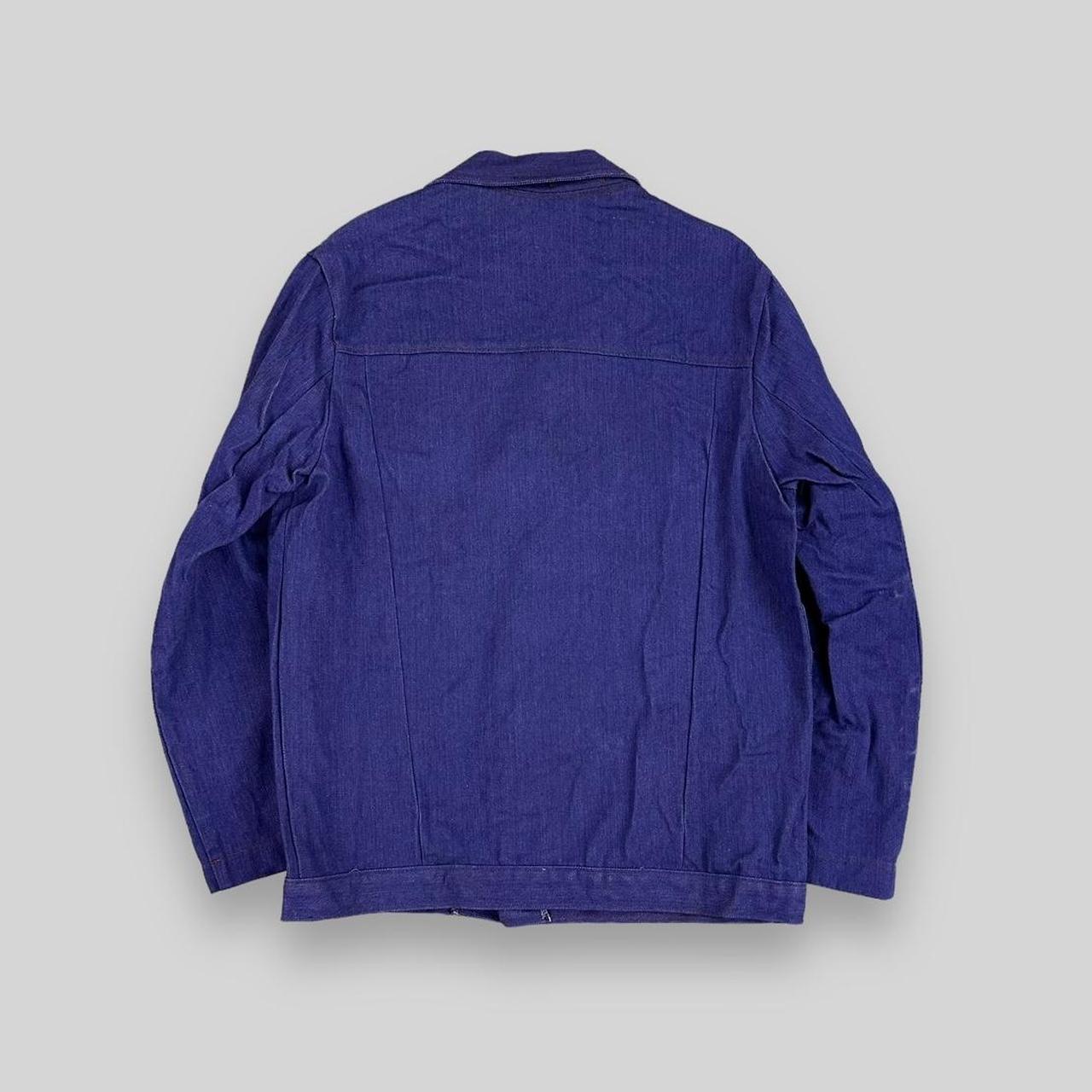 1970's British Brown Denim Prisoner Jacket Dead