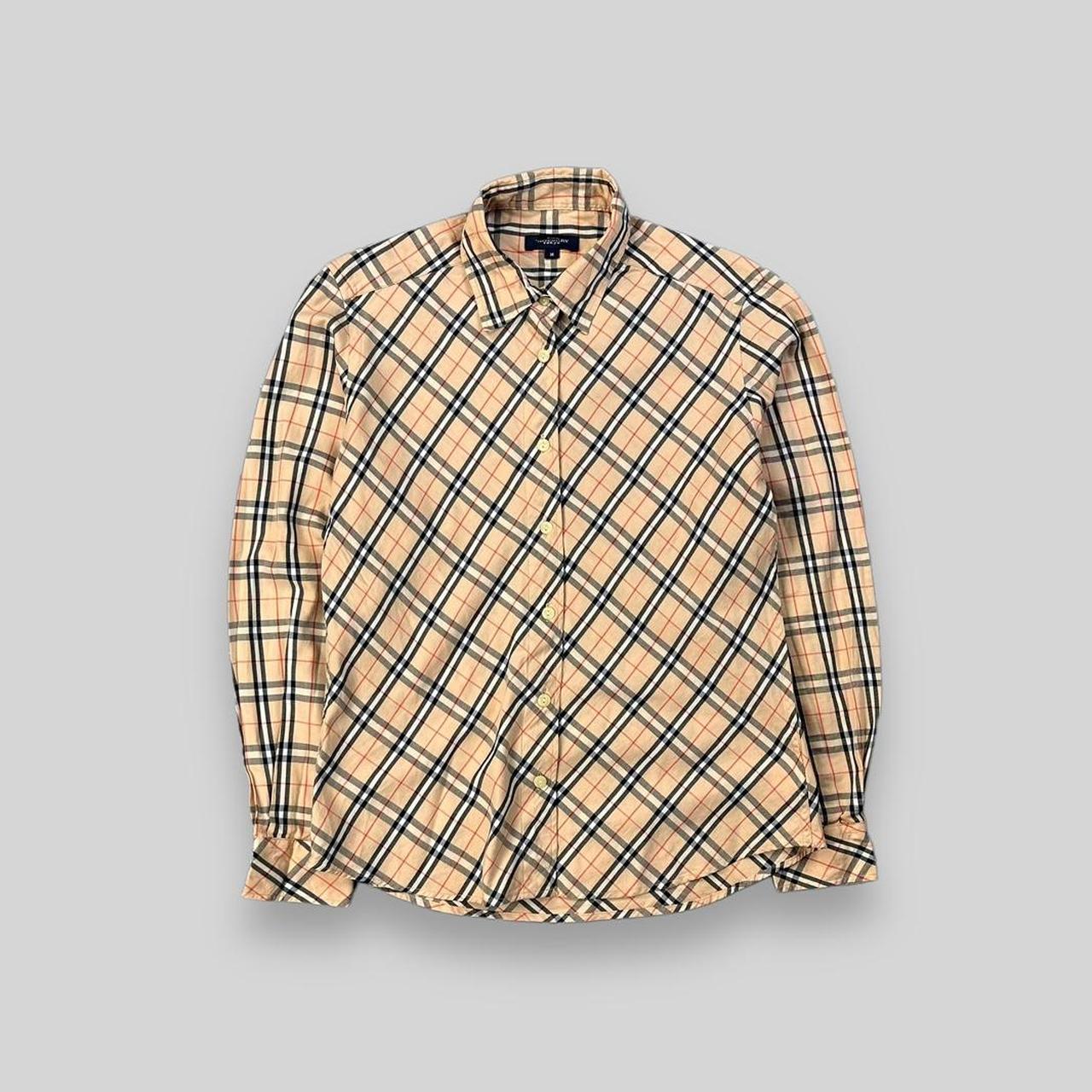 Burberry nova check shirt vintage best sale