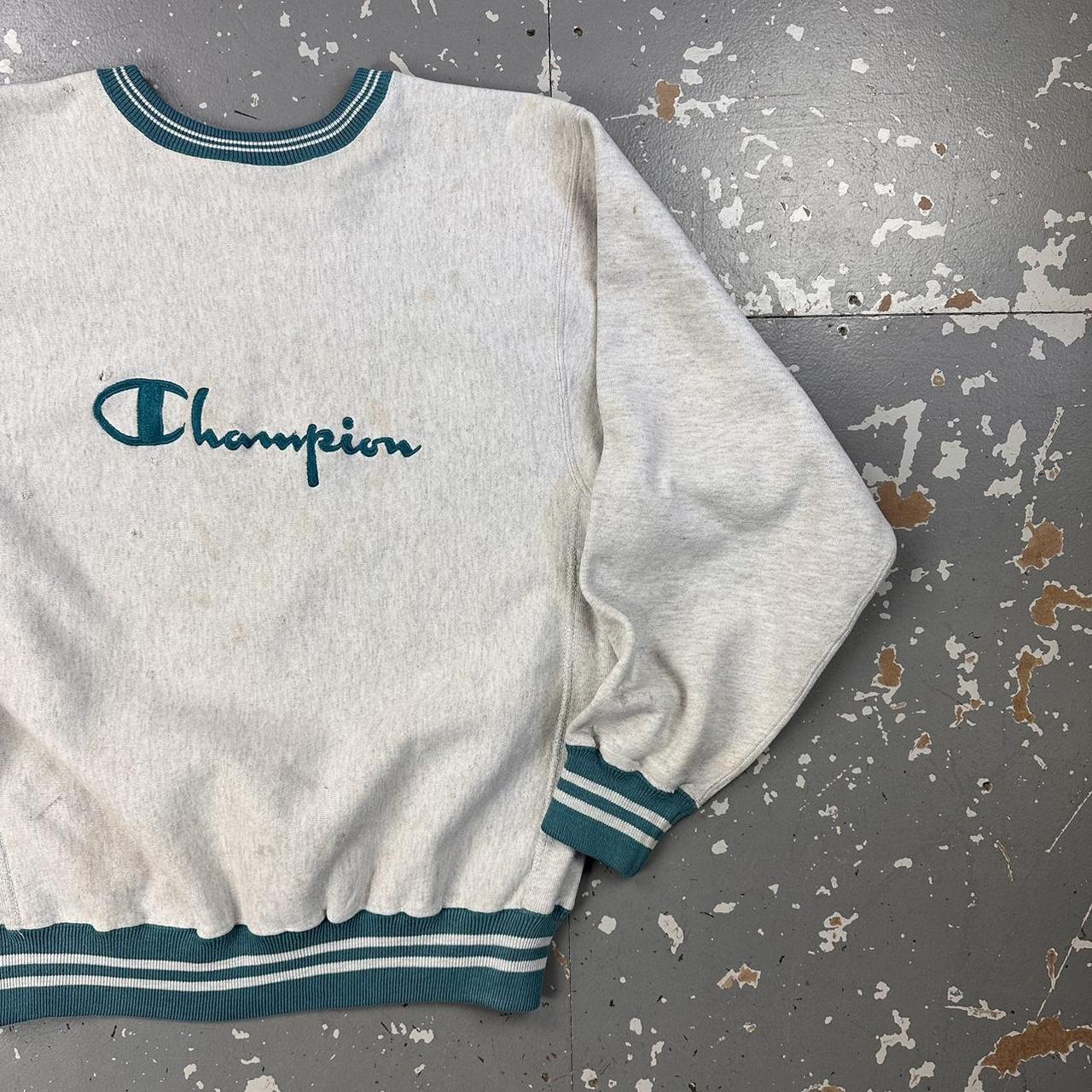 Vintage 90s Champion Reverse Weave Spell Out | Depop