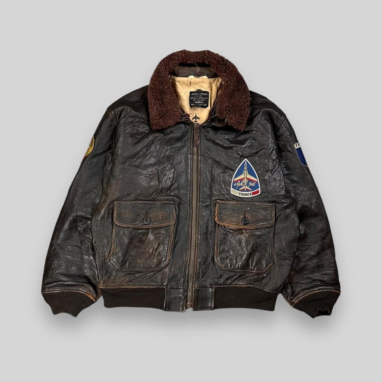Avirex Stallions Varsity Jacket Wool Leather Yellow Gray Hip