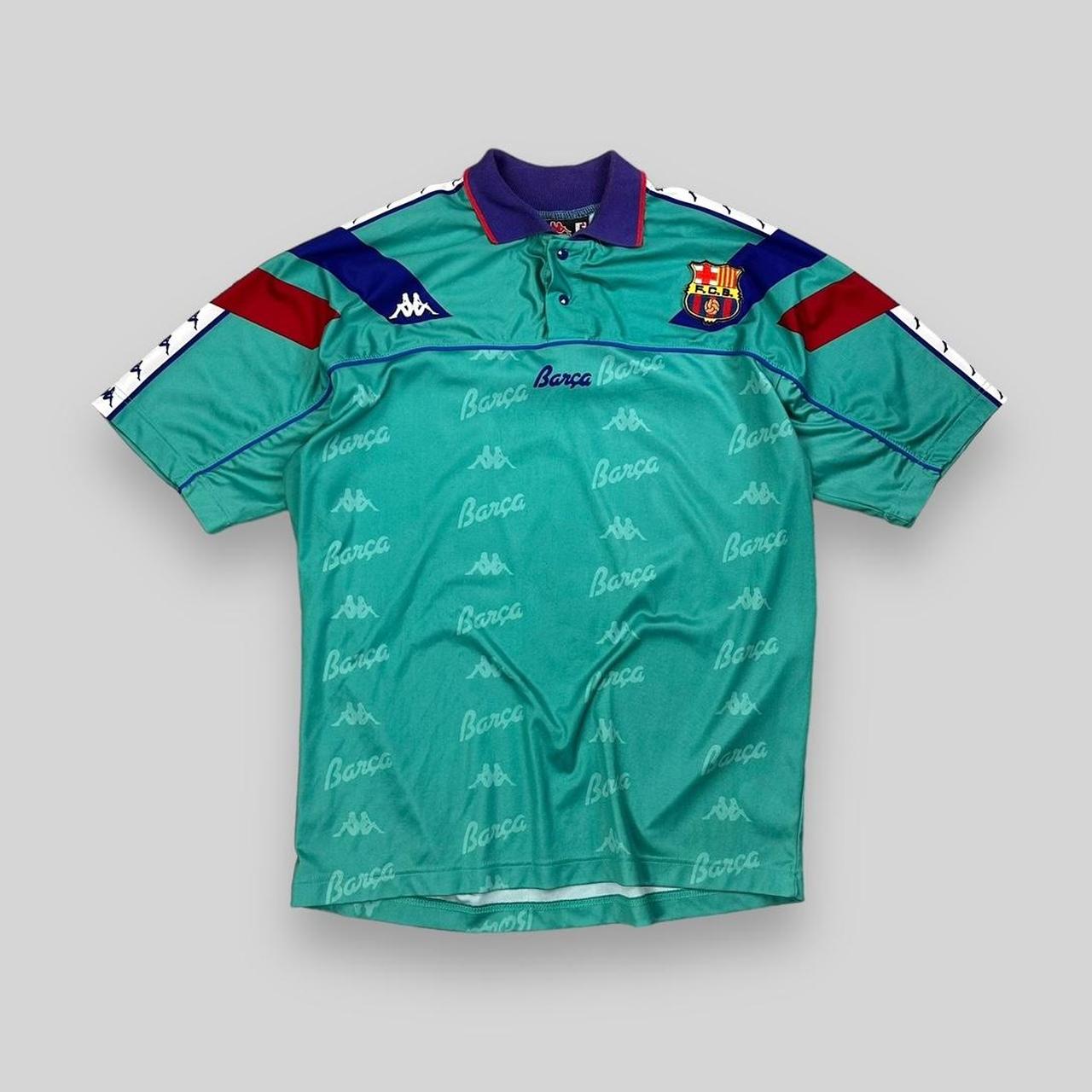 Vintage 90s 1992 95 Kappa FCB Barcelona Football. Depop