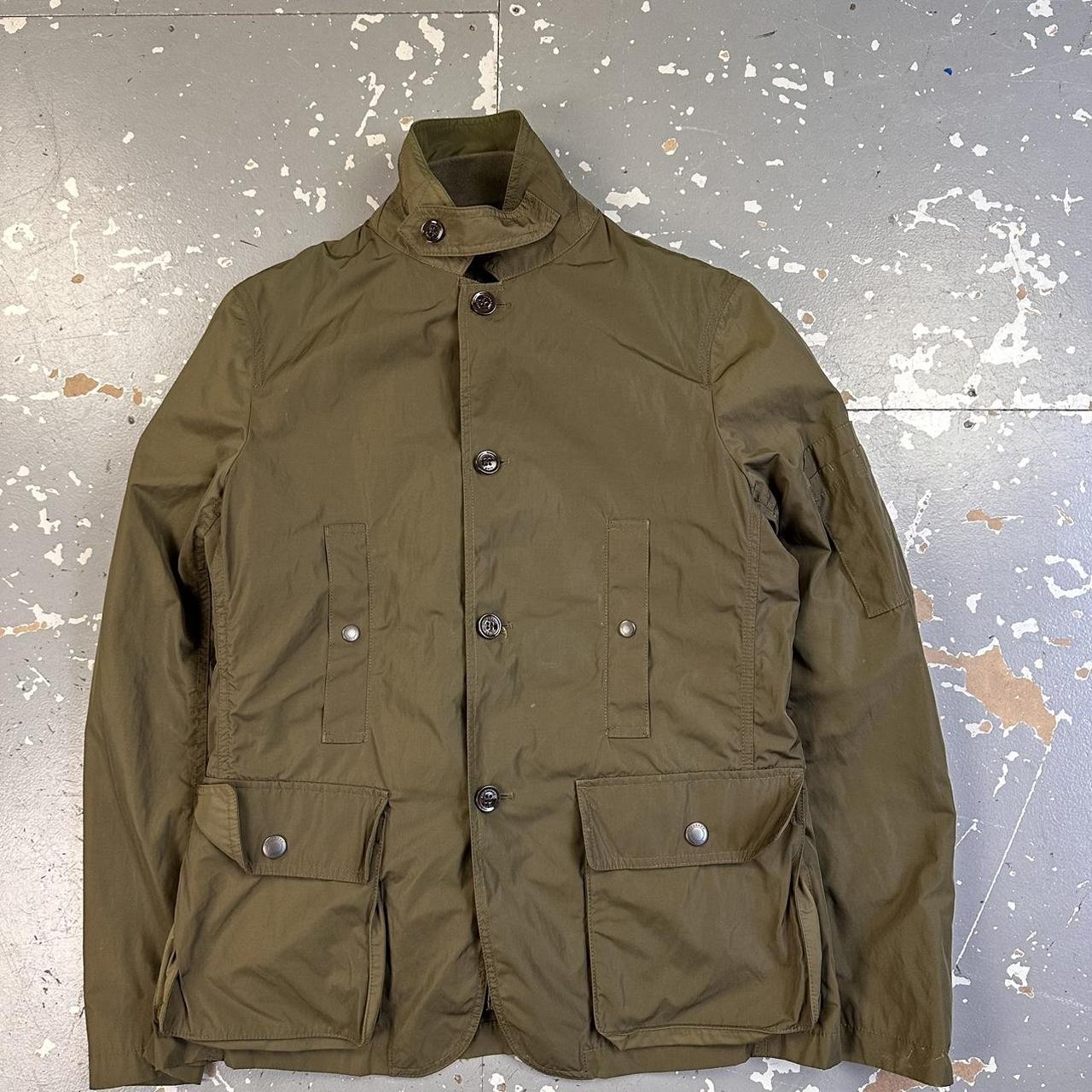 Burberry Brit Nylon Field Jacket Khaki Green | Depop
