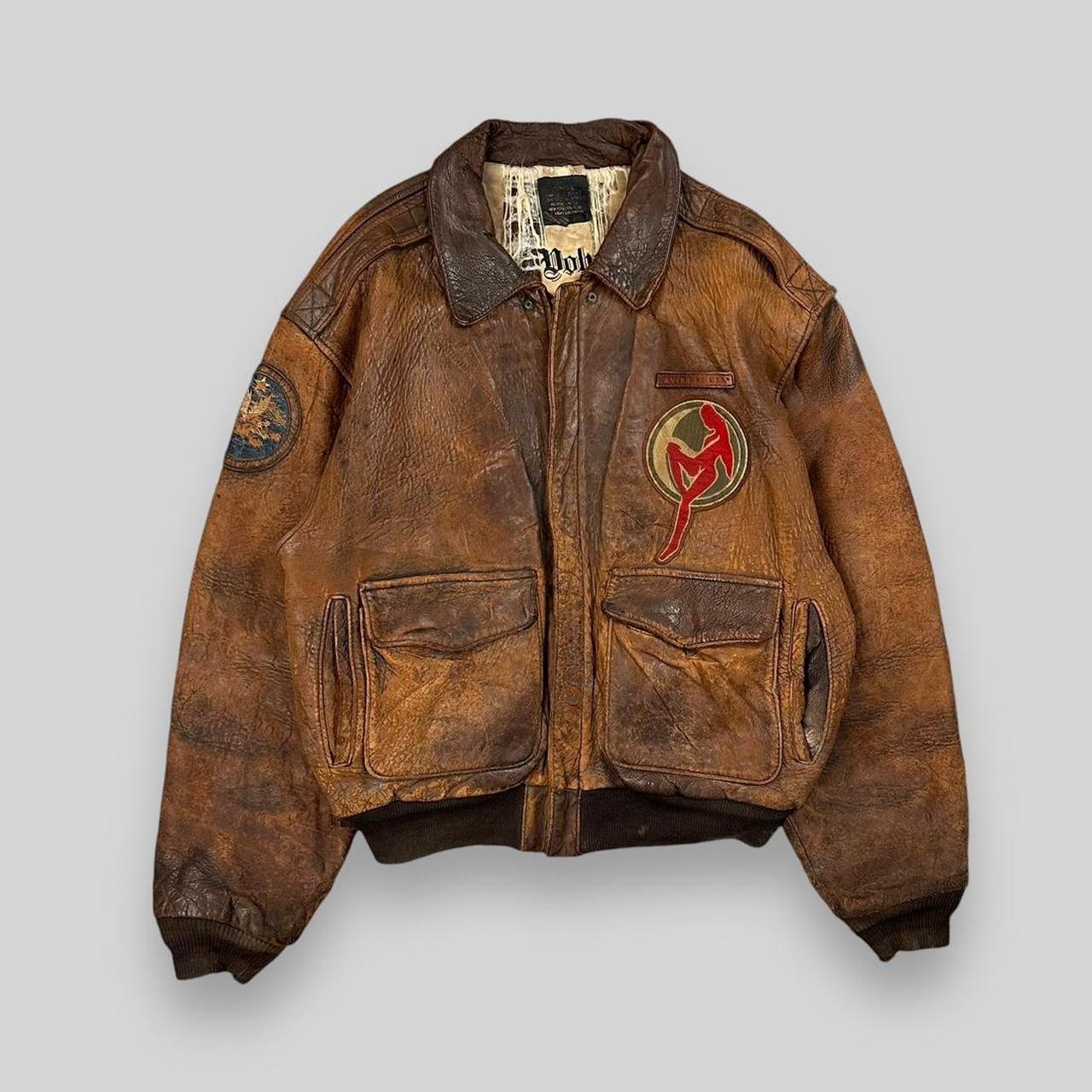 AVIREX
B-3フライトジャケット ファー付きジャケット Avirex Knicks x Rangers Madison Square Garden Leather