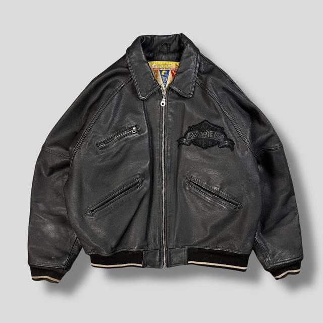 m*h様 80s avirex short leather bomber jkt $_12.JPG?set_id=880000500F