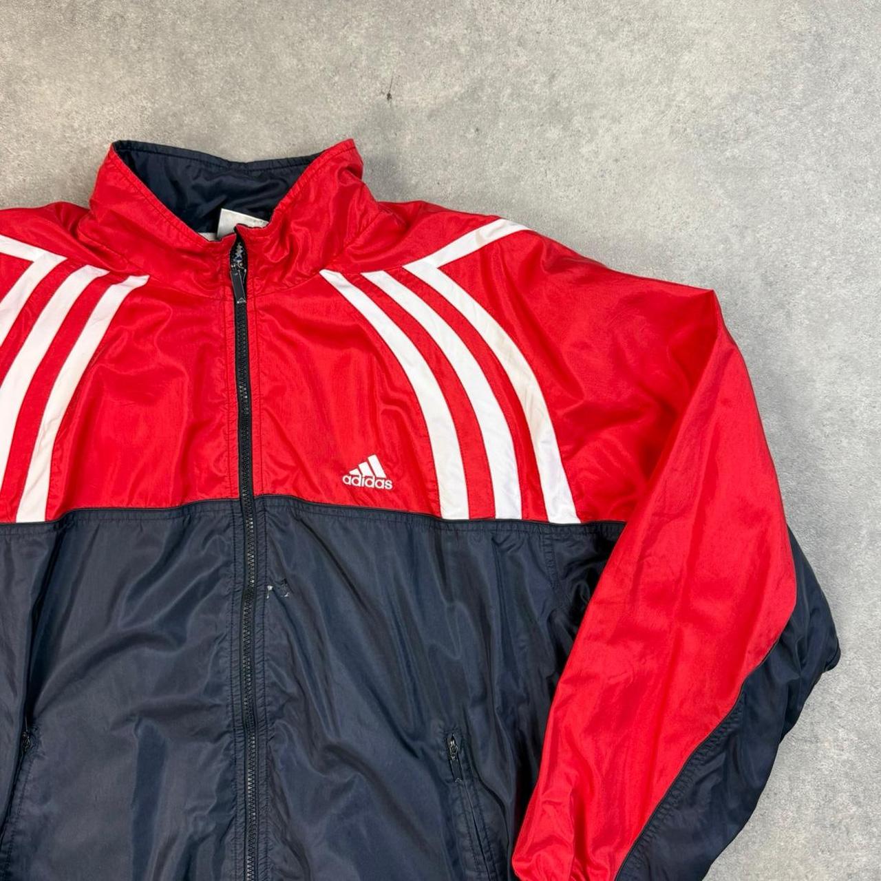 Vintage 80s Adidas Track Jacket Windbreaker | Depop