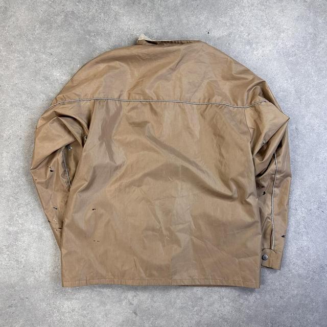 Vintage 00s Belstaff Leather Biker Jacket Tan | Depop