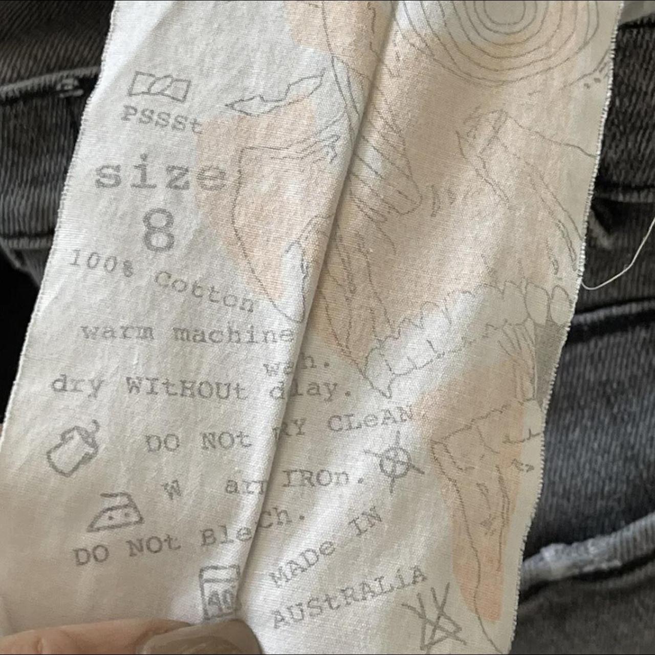 Ksubi grey denims skinny jeans Depop