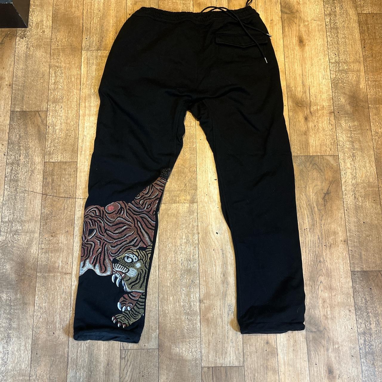 Maharishi Men's Black Joggers-tracksuits | Depop