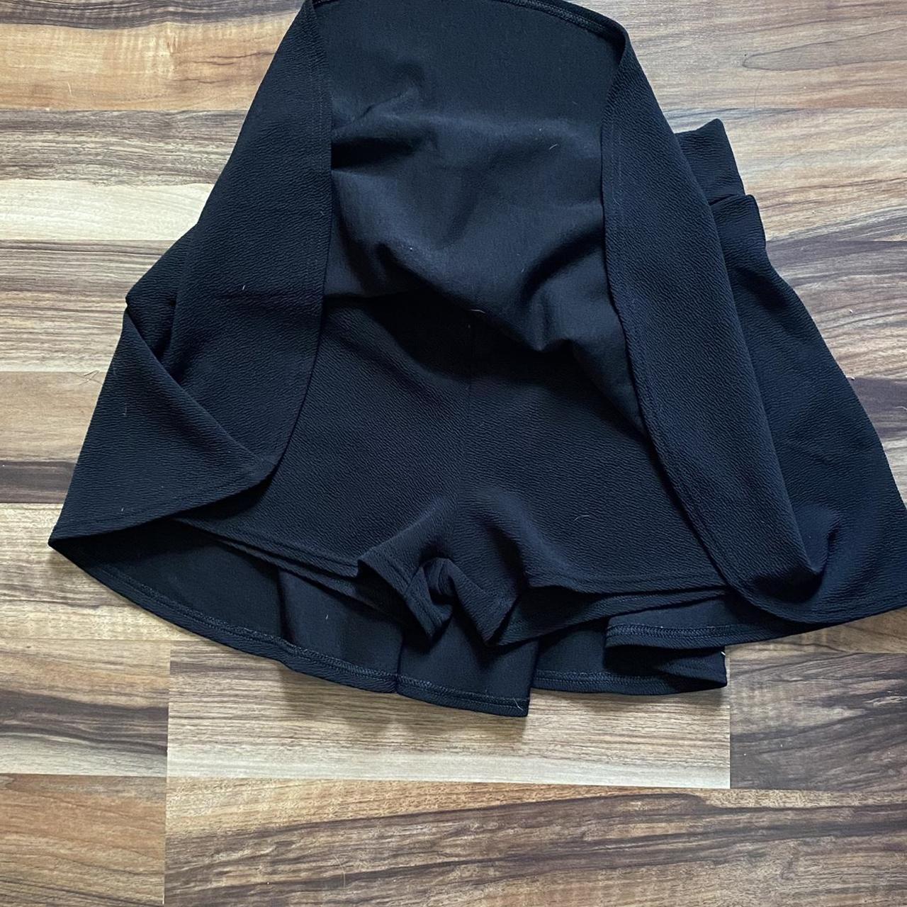 Black mini skort #witch #witchy #goth #whimsygoth... - Depop