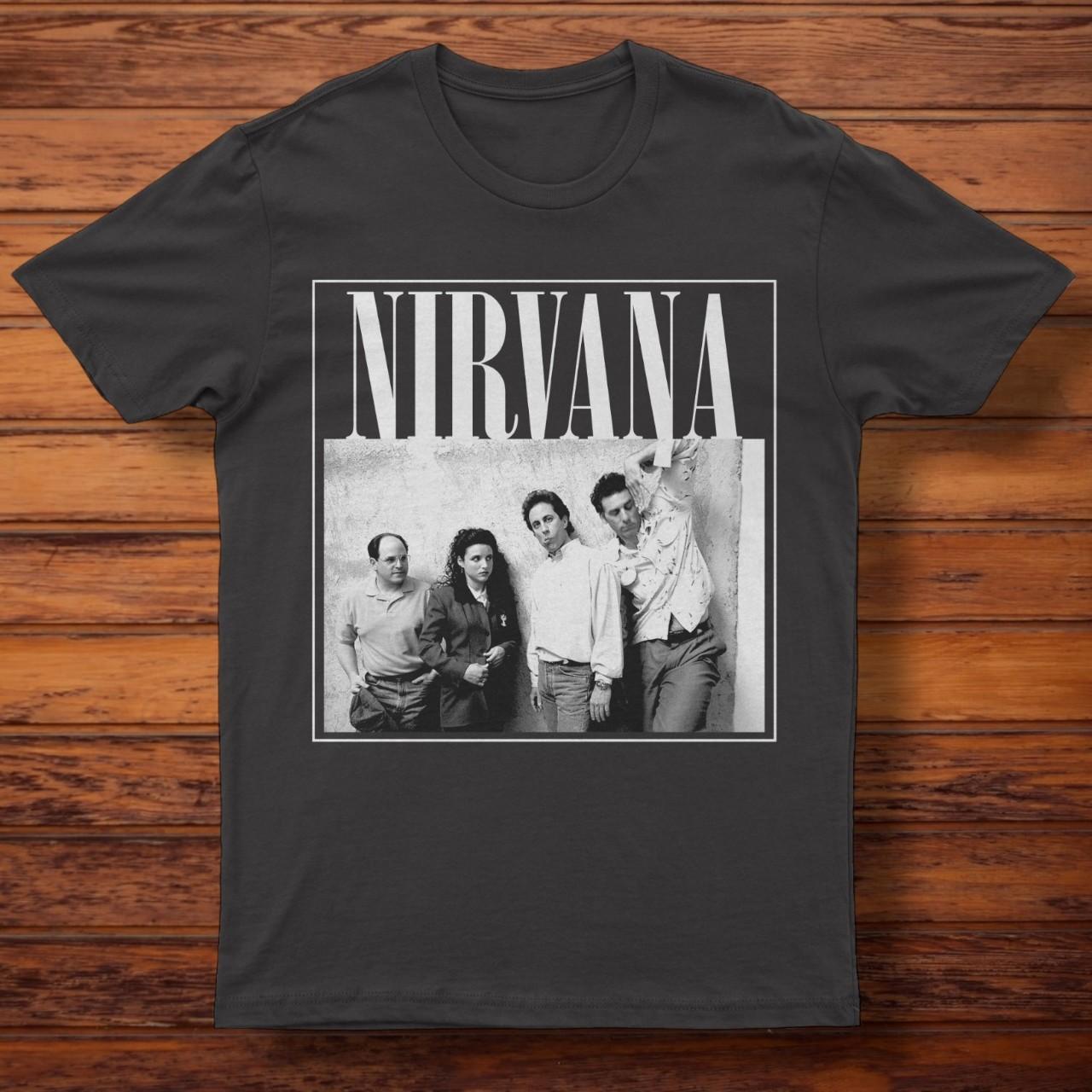 Seinfeld shop nirvana shirt