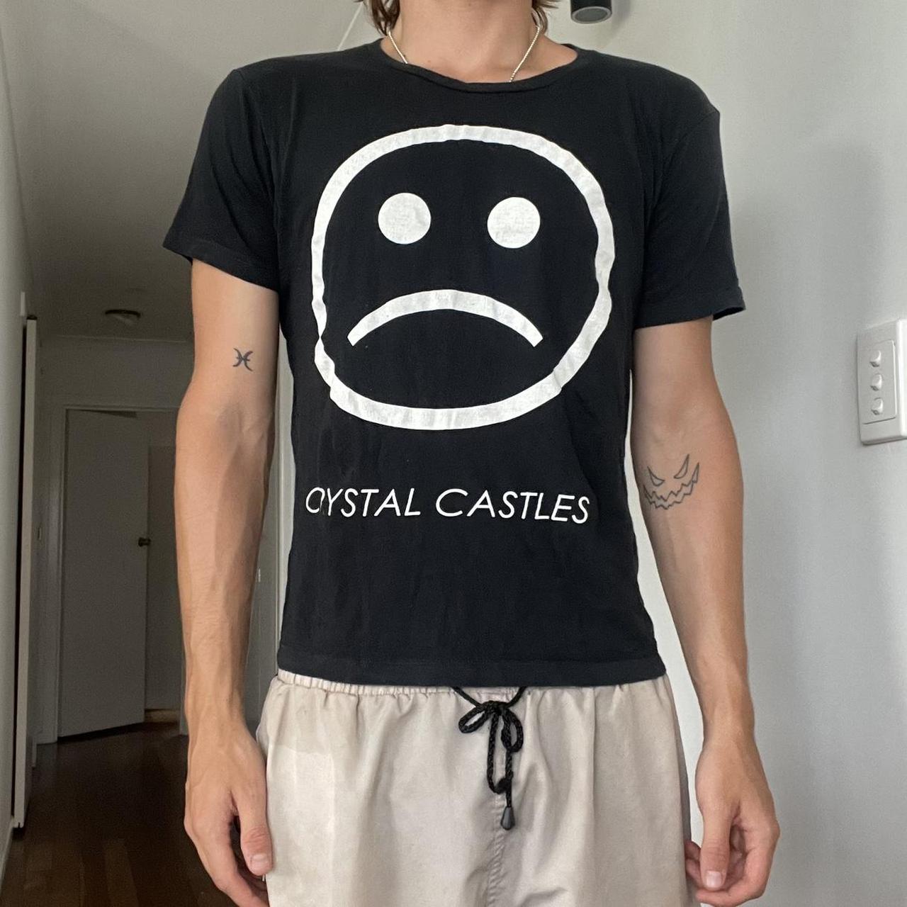 Crystal castles tour merch Original Size small... - Depop