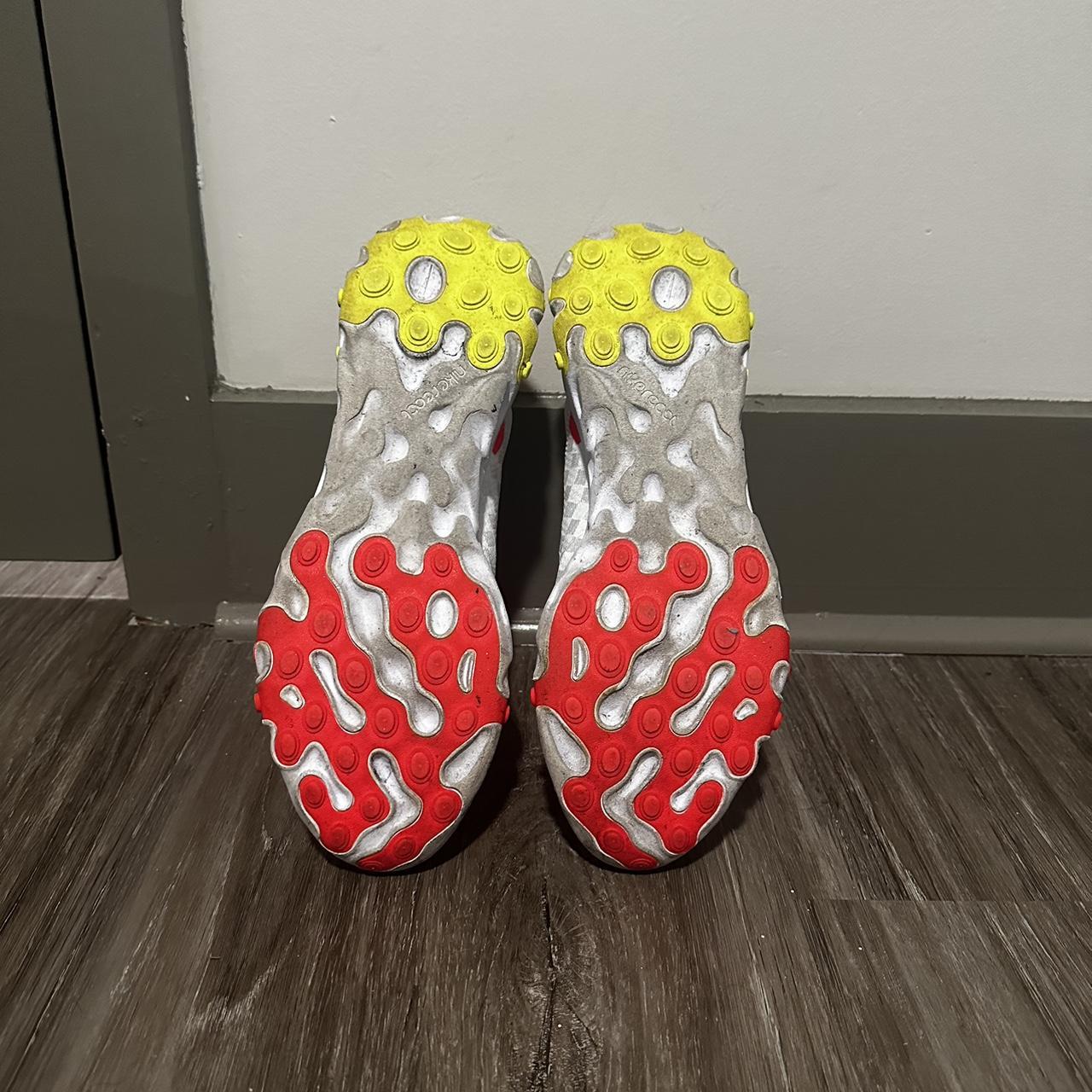 mens white react trainers